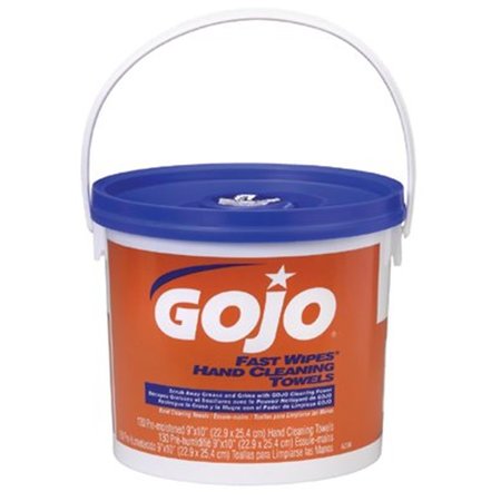 GOJO Fast Wipes Hd Handcln Towel Display Bx GO390905